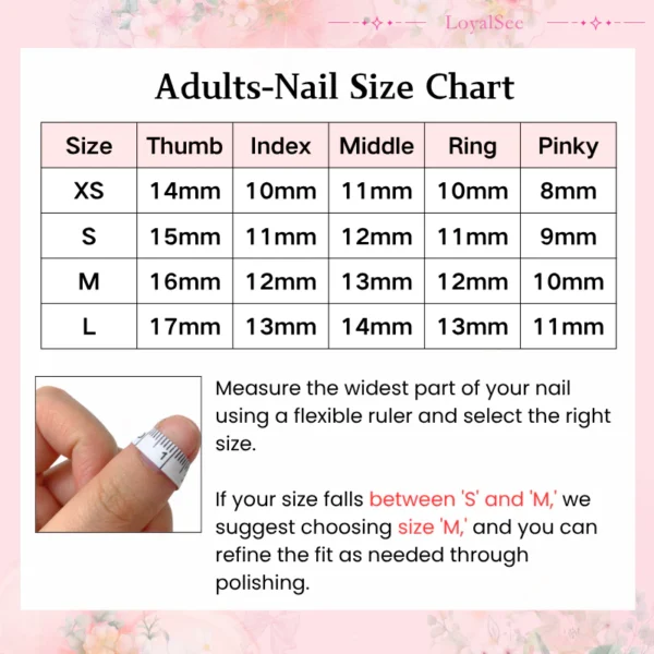 adults_nail_size Cute Nails Lucky Scoop